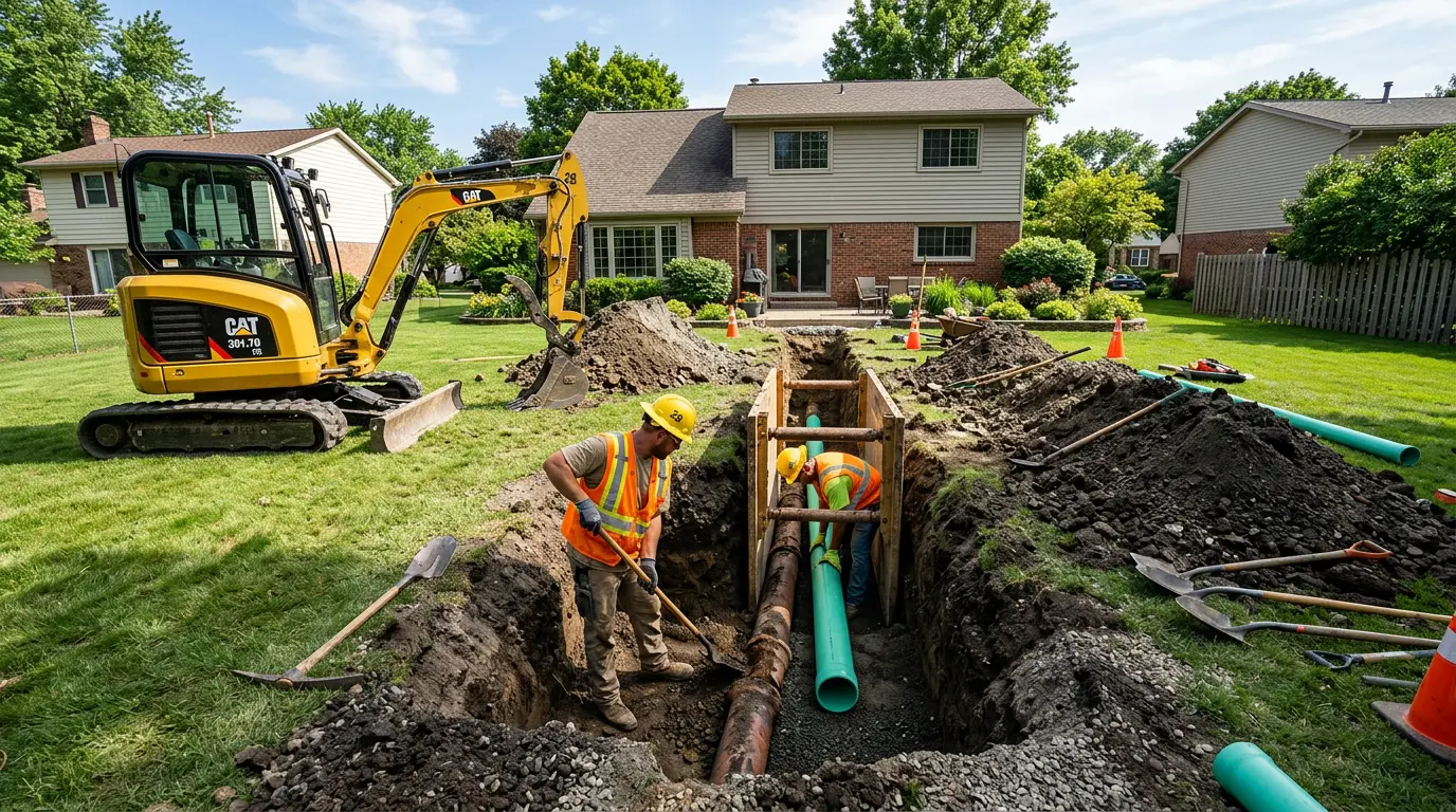 Sewer Line Cleaning in Champion Heights, OH